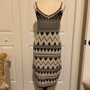 Carmen Marc Valvo Knit Dress Sz S